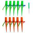 3 x 10pcs Automatic Watering Spikes, Adjustable Plant Watering Device, Automatic Flower Waterer for Potted Plants with Adjustable Water Flow, Watering Spikes, drip Irrigation System, dripper, 155*20 mm/6.1"*0.8"