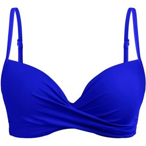 Aqua Eve Women Underwire Bikini Top Only - 2025 Push Up Swim Top Padded Bra Swimsuit (Small, Royal Blue) Aqua Eve Women Underwire Bikini Top Only - 2025 Push Up Swim Top Padded Bra Swimsuit (Small, Royal Blue)