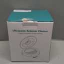 Ultrasonic Retainer Cleaner Machine, 45kHz Dental Cleaning Pod for Denture, Mouth Guard, Night Guard, Aligner, Braces, Toothbrush, 200ML Denture Cleaner with Digital Timer & 4 Modes, Pink