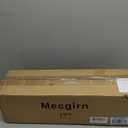 Stainless Steel Milk Glass Vanity Lights for Bathroom, 3 Light Chrome Bathroom Light Fixtures Over Mirror, Ceramic E26 Sockets Wall Mounted