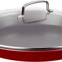 Cuisinart ASP-38CR 15-Inch Paella Pan With Lid, Red