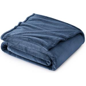 Bedsure Fleece Throw Blanket Mineral Blue - 300GSM Blankets for Couch, Sofa, Bed, Soft Lightweight Plush Cozy Throws for Toddlers, 50x60 inches