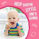 Earth's Best Organic Baby Food, Dissolvable Teething Snack for Babies 6 Months and Older, Strawberry Banana Crunchy Sticks, .56 oz Pack (Pack of 5)BBD 06/26/2026