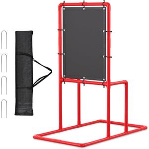 Baseball Strike Zone Target for Plastic Balls Compatible with Wiffle Ball and Blitzball Pitching Training Strike Zone Target Set Up and Assemble Easily