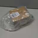 Guinea Pig Water Bottle No Drip, Rabbit Glass Waterer, Chinchilla Stainless Steel Nozzle Anti-Bite Water Dispenser for Small Animal, Bunny, Hamster, Sugar Glider and Rat(20.2oz)