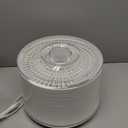 COSORI Food Dehydrator Machine for Jerky, 5 Trays with 165F Temperature Control and 48H Timer, 350W Dryer for Fruit, Herbs, Meat, Veggies and Dog Treats, 50-Recipes Book Included (White)