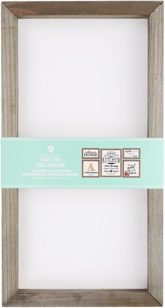 Jillibean Soup MM Rustic Frame 8x15 White