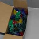 Dirnun C9 Led Christmas Lights Outdoor Christmas Decorations Commerical Grade 50Led 33ft Christmas Tree Lights Set for Indoor Outdoor Wedding, Holiday, Party, Home Decorations