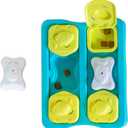 Catstages Kitty Cube Interactive Treat Puzzle Cat Toy, Blue