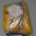 ColorGround Long Curly Cosplay Wig with 2 Ponytails (Yellow)