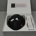 Red Light for Face and Neck, 7 Colors Facial Skin Care Tool for Home Use (Black)