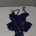 Avidlove Sexy Lingerie for Women Lace Teddy Lingerie One Piece Bodysuit Deep V Babydoll Nightgown S