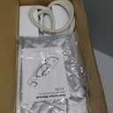 Portable Handheld Steamer for Clothes, 2-in-1 Ironing & Steaming,180 Rotatable Multi-Directional, Mini Travel Steamer,suitable for clothing of the majority of sizes/thickness for Dorm Room, White