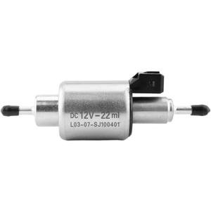 SHANSHAN Universal Car Air Heater Diesels Pump, 12V/24V Pulse Metering Gas-Diesel Inline Electric Fuel Pump Kit for 2-5KW Webasto Eberspacher