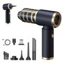 PEGOVO Handheld Car Vacuum Portable Cordless, 4 in 1 Handheld Vacuum Cleaner 15000PA High Power Air Blower & Pump & Air Duster, Mini Hand Held Vacuum Rechargeable for Home, Car, Office, Pet Hair