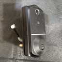 Veise VE017-L Fingerprint Smart Lock with Lever Handles, App Control, Keyless Entry Front Door Lock Set, Electronic Digital Keypad Deadbolt, Remote Grant, Emergency Power Port, Auto Lock, Matte Black