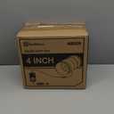 Hon&Guan 3 Inch Inline Blower Fan with Speed Controller 120 CFM with 20W Ultra-Low Power and Low Noise
