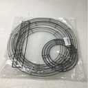 5 Pieces Christmas Metal Wreath Frame Ring Round DIY Macrame Floral Crafts Wire Wreath Form Christmas Decoration Door Craft (Deep Green, 12 Inch, 8 Inch)