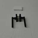 Amerdeco 1 Pack Matte Black Passage Door Handles,Heavy Duty Non-Locking Door Lever for Hall, Closet,Office Area, Shopping Malls AM0031