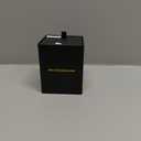 AEMALL 44mm Metal Case Rubber Strap for Apple Watch Series 7 45mm Luxury Mod Modification Kit with Glass Screen Cover for iWatch SE 654 (Color : Silver Black-Silver, Size : 44mm)