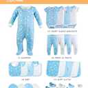 Baby Girl Clothes - Layette Gift Set for Baby Boys, Fits 0 to 3 Months Baby,Newborn Clothes & Accessories Set (Rain & Shine)