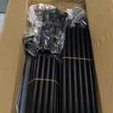 LANTEFUL Narrow Shoe Rack 5 Tier Shoe Shelf Storage for 5-10 Pairs Shoe and Boot, Sturdy Shoe Storage Space Saving Corner Shoe Rack Organizer for Closet, Entryway, Living Room, Black (11.5"D x 11.5"W x 33.5"H)