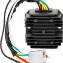 OCPTY Voltage Rectifier Regulator Fits 1972-1974 for Honda CB500 1975-1977 for Honda CB550F 1975-1978 for Honda CB550K 1971-1974 for Honda CB750 1975-1978 for Honda CB750K 31400-300-035 Rectifier