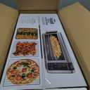 Ninja Digital Air Fryer & Toaster Oven | 8-in-1 Functionality | Flip-Up Design | XL Capacity | Air Fry Basket, Sheet Pan, Wire Rack & Crumb Tray | 1800 Watt | Silver | SP101