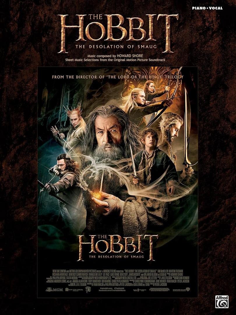 The Hobbit -- The Desolation of Smaug: Sheet Music Selections from the Original Motion Picture Soundtrack