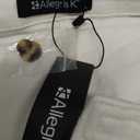 Allegra K Women's Jean Jacket Button Down Notched Lapel Long Sleeve Work Office Denim Blazer Jacket (Large, Apricot)