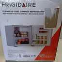 Frigidaire Retro Compact Mini Fridge with Freezer Compartment, Chrome Handles, Built-in Water Dispenser, (1.8 cu ft)