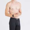 SAXX Underwear Co. Men's Underwear with Pouch Multi Sport Mesh Boxer Brief Fly 5Pk (Black)