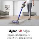 Dyson V11 Origin Cordless Vacuum, 185AW, 3 Power Modes, Up to 60 Minutes, Deep Cleans Hard Floors and Carpets, Detangles pet Hair, Converts to Handheld