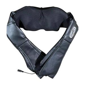 Miracle Finger Pressure Electric Neck and Back Massage Pillow, 3D Pinching and Heating Function, Suitable for Shoulder, Lower Back, Foot and Leg Muscle Pain Relief, (Black Three Buttons)