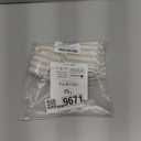 jinchan Striped Linen Kitchen Curtains 30 Inches Length Tier Curtains Farmhouse Modern Cafe Style Small Window Treatments Airy Light Filtering Rod Pocket for Living Room Bathroom 2 Panels Tan