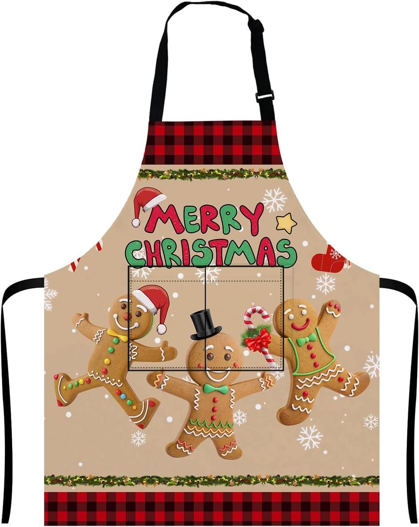 Home Kitchen Cooking Baking Gardening for Women Men with Pockets 27.5x33 inch