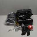 YORWHIN Hanging Punching Bag for Adults, 4FT PU Heavy Bag Boxing Training Equipment with 12OZ Gloves, Reflex Ball, Wristband, Kicking Bag Boxing Set for Training Karate Kickboxing Home Gym(Unfilled)