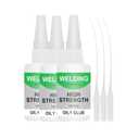 150ml Wood & Parquet Adhesive, Welding High-Strength Oily Glue, Universal Super Glue Gel, Instant Bonding, Strong Adhesion, Repairs Last Long Time for Metal, Wood, Ceramics, Leather, Glass (50g/3PCS)