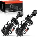 A-Premium Front Complete Struts Compatible with Mazda 3 [FWD] 2014-2018 - 2x Replacement Suspension Shock Absorber with Coil Spring Assembly