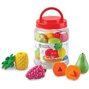 Learning Resources Snap-n-learn Fruit Shapers,Fine Motor Toy for Toddlers, Ages 2+