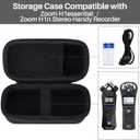 Lebakort Storage Case Compatible with Zoom H1essential / H1n Stereo Handy Recorder
