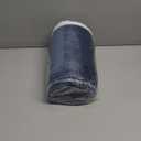 Ameritex Pet Bed Blanket Reversible 100% Waterproof Velvet Super Soft for Sofa and Bed (40x60 Inches, Blue+darkgrey)