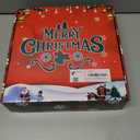 Christmas Cedar Garland for Staircase Real Touch Droopy Bendable Lifelike Faux Xmas Garlands for Decoration Christmas Green Pine Mantle Garland Thanksgiving Table Decorations Outdoor Indoor 72" (6ft-full)