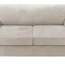 H.VERSAILTEX Sofa Cover 3 Piece T Cushion Loveseat Slipcovers Thick Velvet Couch Cover Stretch T Cushion Sofa Covers for 2 Cushion Couch with 2 Individual T Cushion Covers, French Oak