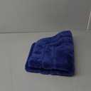 COSY HOMEER Extra Thick Bath Rugs for Bathroom - Anti-Slip Bath Linen Sets Mats Soft Plush 100% Strong Polyester Mat Living Room Bedroom Floor Water Absorbent(Blue,17x27 - Inches)