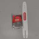 Oregon 14-Inch Replacement Chainsaw Bar and S50 AdvanceCut Chainsaw Chain Combo, 50 Drive Links, Pitch: 3/8", .050" Gauge (105667), fits several Stihl models, Grey