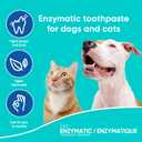 2 x Virbac C.E.T. Enzymatic Toothpaste| Tartar & Plaque Control for Fresh Breath | Pet Dental Care Toothpaste |Vanilla Mint Flavor, 2.5 oz