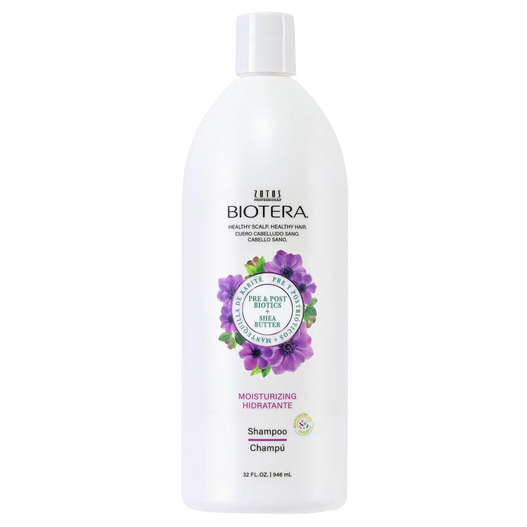 Biotera Moisturizing Shampoo | Hydrates & Moisturizes Dry, Medium, Fine Hair | Microbiome Friendly | Vegan & Animal Test Free | Paraben Free | Color-Safe