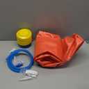 Fitvids Anti-Burst and Slip Resistant Exercise Yoga Ball with Quick Pump 68-75cm, XL, Red