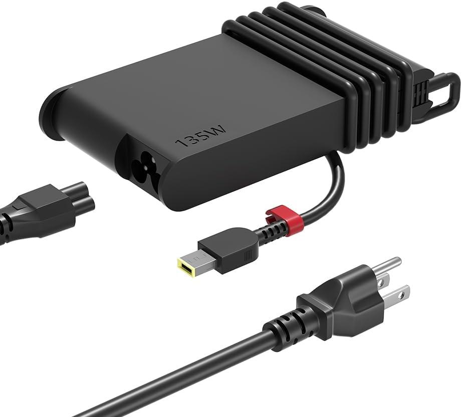 135W Charger Compatible with Lenovo Yoga Slim 7 Pro C940 Y70 Y50,Ideapad Gaming 3 Y700 700, Ideapad Creator/Pro 5 7,ThinkPad,ThinkBook Laptop Suitable for Travel and Office use